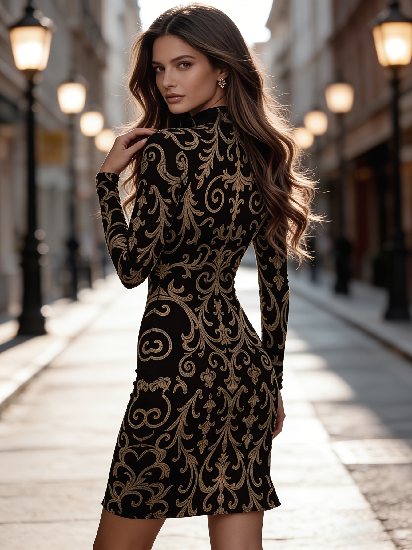 how to make a bodycon dress Plus Size Chic Open Back Ribbed Bodycon Midi Dress main image 0
