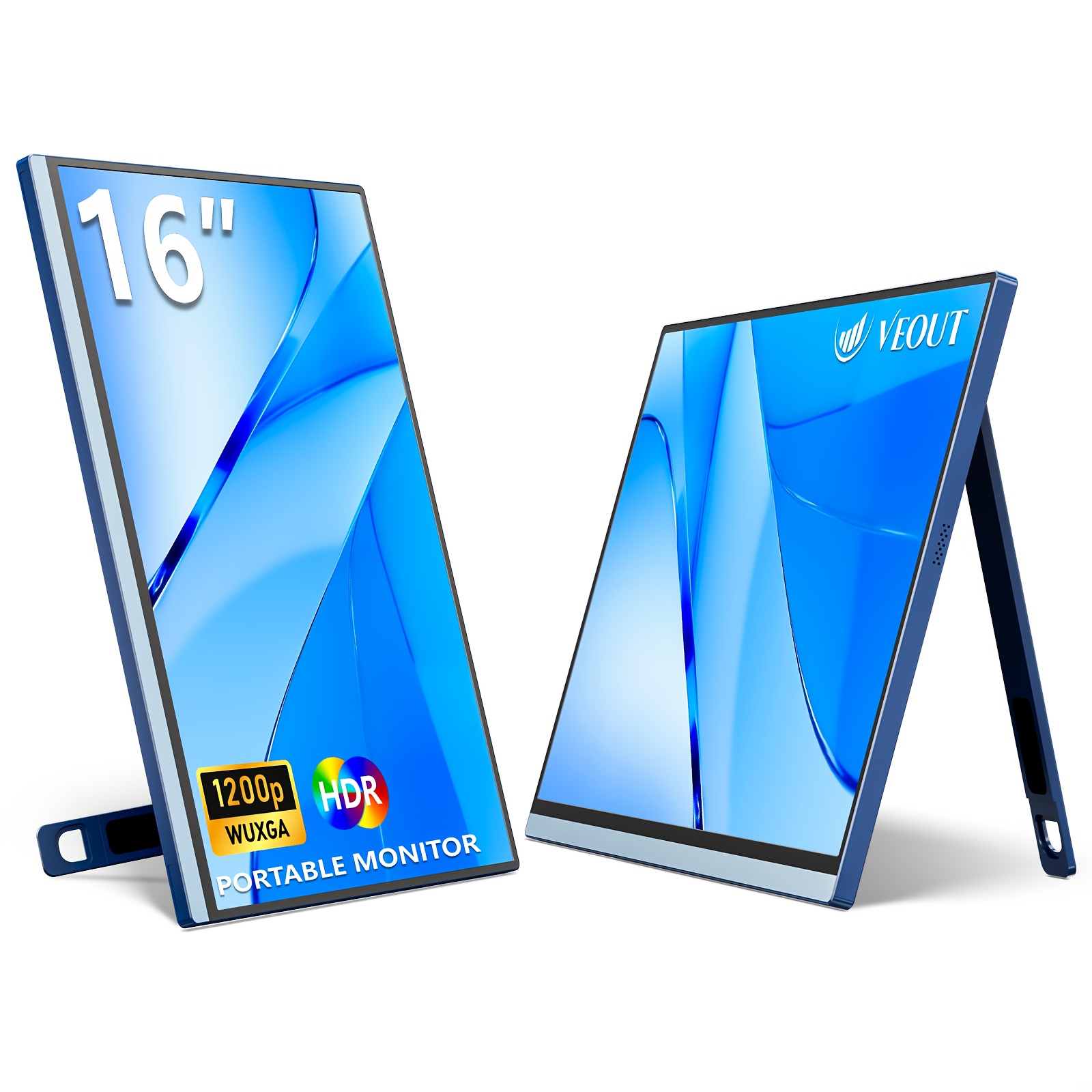 16インチポータブルモニター ノートパソコン用 1920x1200p fhd