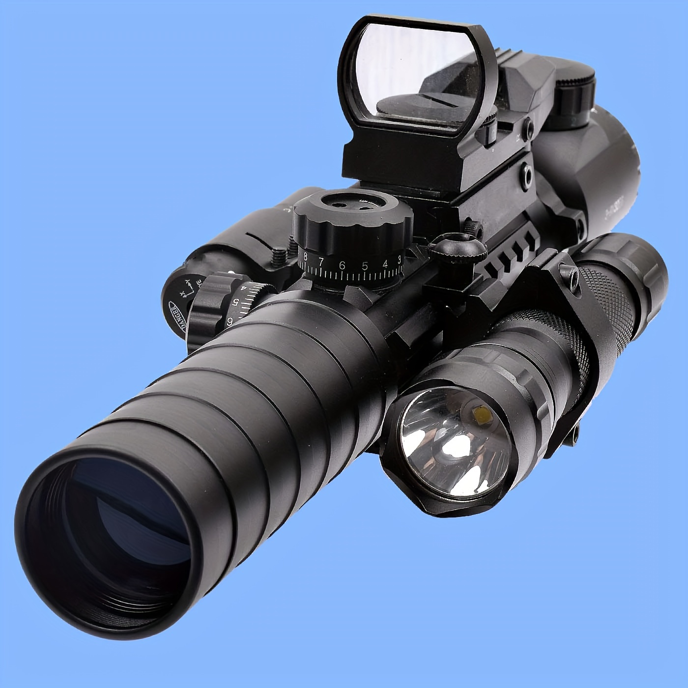 Scope with Red Green Dot Sight