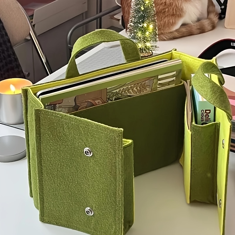 1 bolsa de almacenamiento de fibra de poliéster, bolso de mano de lujo para mujer, mochila plegable, maletín de viaje, bolsa para portátil - diseño duradero y plegable con múltiples compartimentos, bolsa organizadora de elementos esenciales de viaje