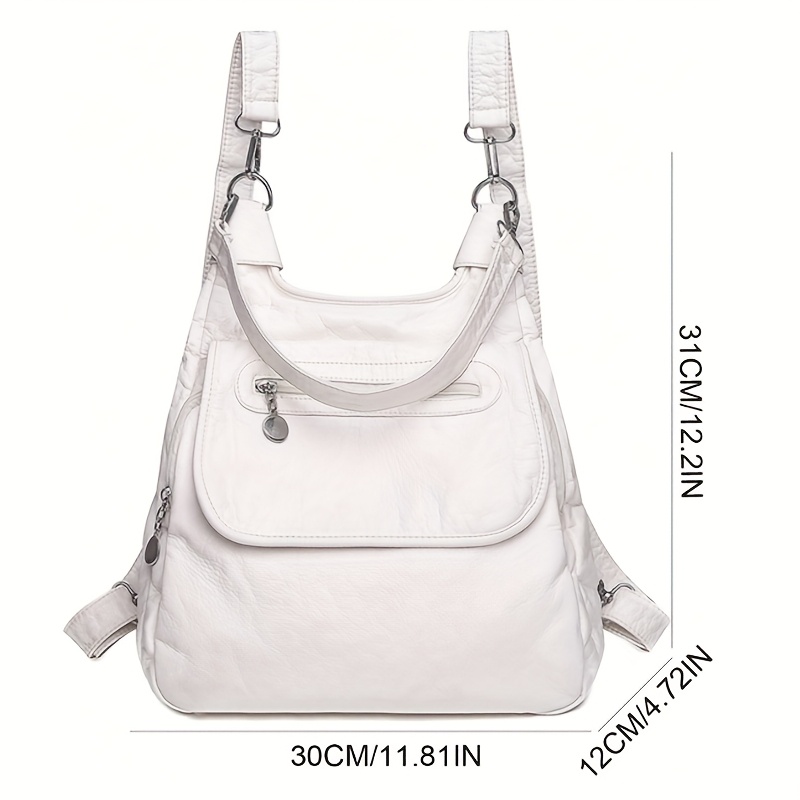 Moqueta Convertible para Mujer/Bolso de Hombro/Tote - Cierre con Cremallera, Compartimento Espacioso, Ligero para Trabajo y Viaje - Disponible en Blanco, , Rojo, Gris - Bolso Minimalista, Bandolera, Textura Suave