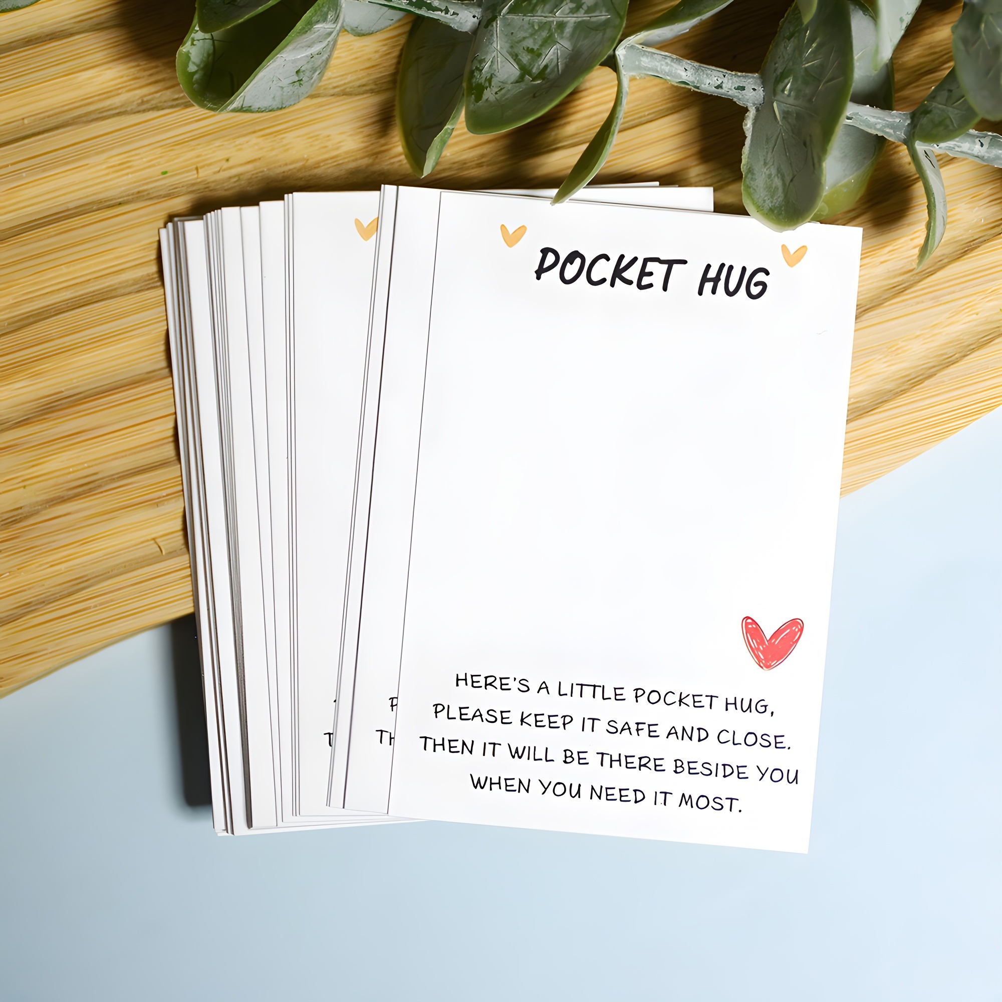 

10/30pcs Pocket Hugs, Decorative Pocket Hugs With Encouragement Cards, Perfect Gifts For Family, Friends And On Ordinary And , Mini Items, Cute Aesthetic Items, Pocket Hugs, Gift Cards,