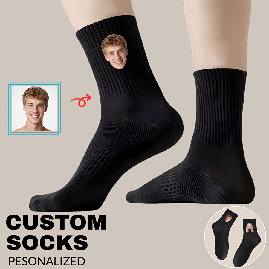TEMU 1 di Calzini Personalizzati per - Calze a Personalizzate con Design Fotografici Interessanti, Regali per San, Compleanno e Speciali, Calzini