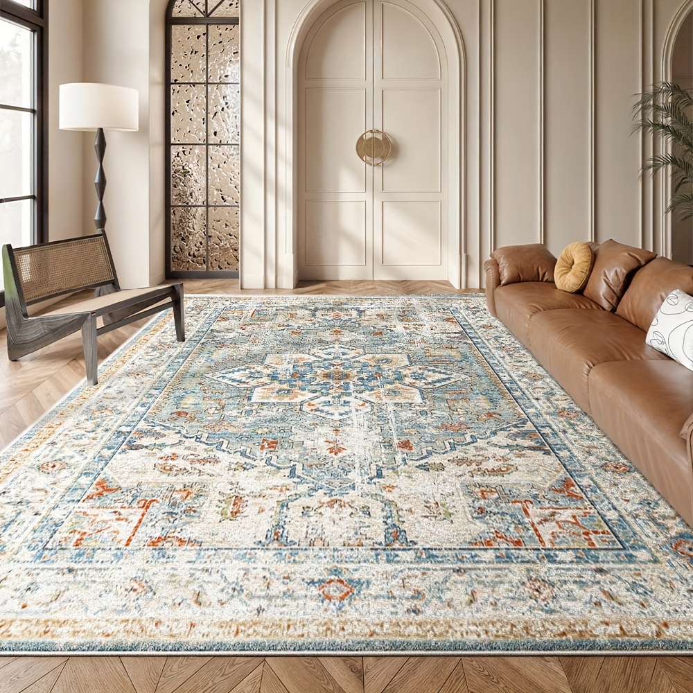 TEMU 1pc Of Velvet / Materials Per Are Strictly Screened, Featuring High-end Velvet Texture For Extraordinary Artistic Decoration. The Velvet Rug Has