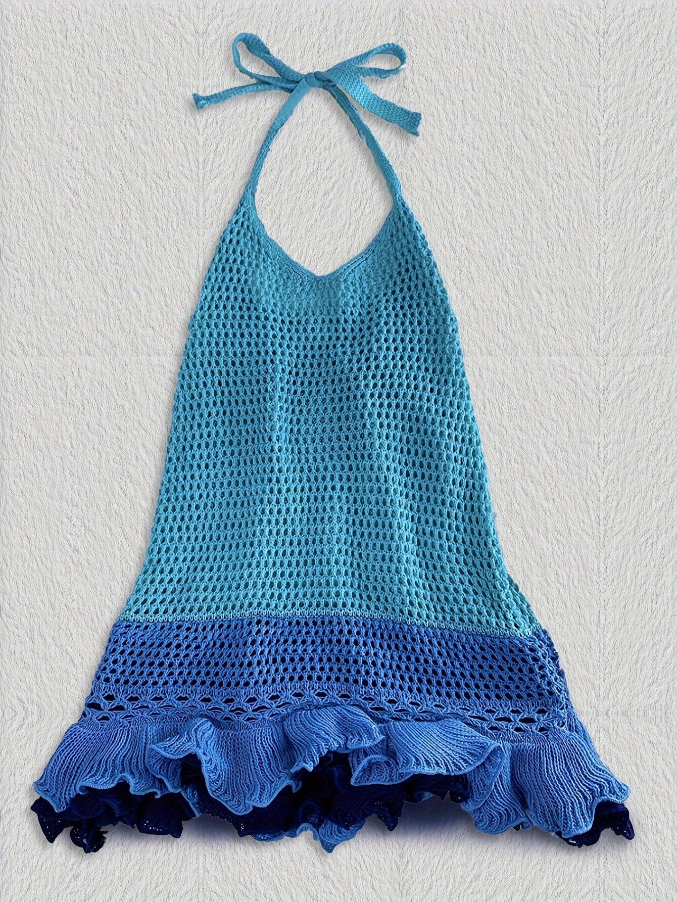 Babado de croche para sales vestido