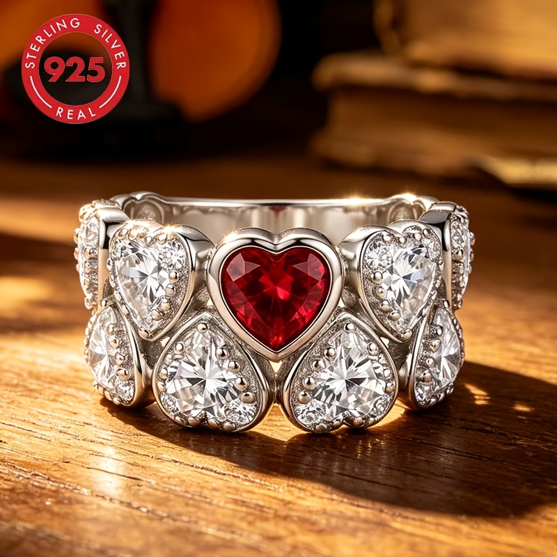925 Sterling Silver Exquisite Women's Fashion Ring