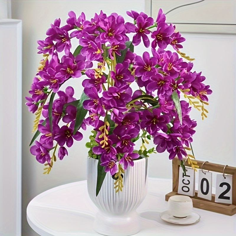 TEMU 1pc Fragrant , Light Luxury Simulation Flower Living Room Table Decoration Hotel Decoration Photography Props