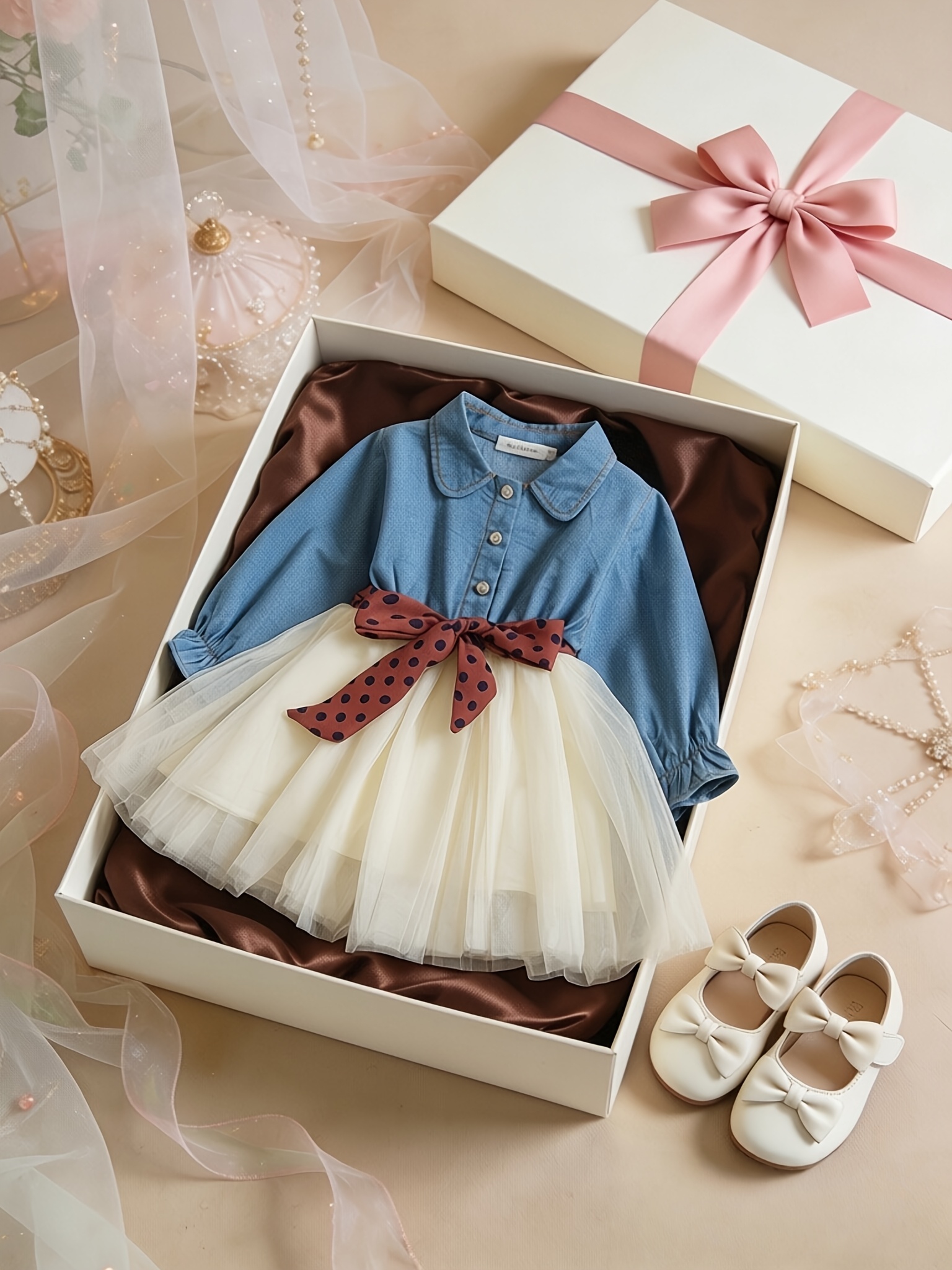 open lace back dress Luxurious Baby Girl Puffy Flowers Dress Toddler Beauty Pageant Prince   marryshe
