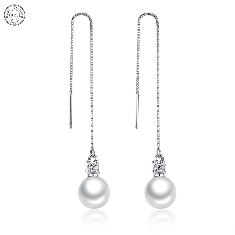 

Sterling Silver 925 Low Allergenic Earrings With Decorative Earrings In Simple Wedding Earrings, Comes With Gift Box