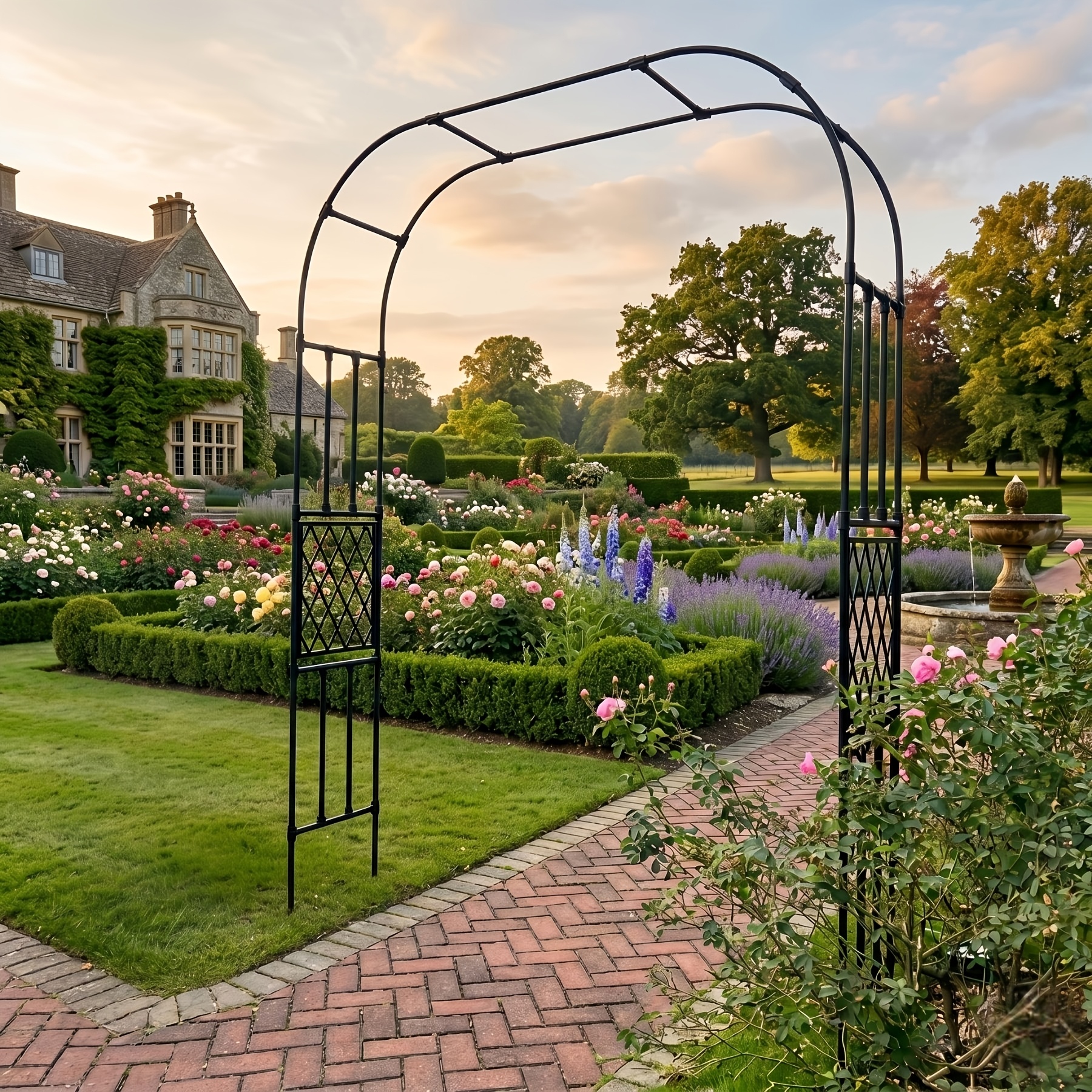 garden arch trellis sold on Temu Australia