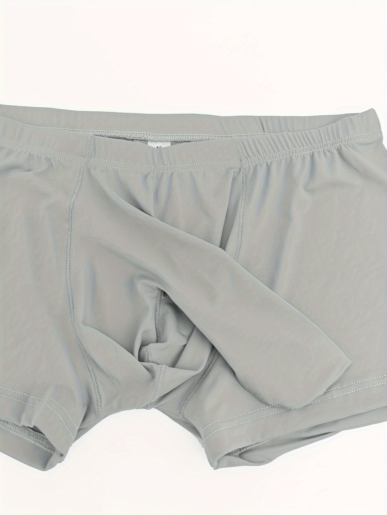 Men's Elephant Trunk Thong Sexy Silky Thin Briefs Underwear - Temu Japan
