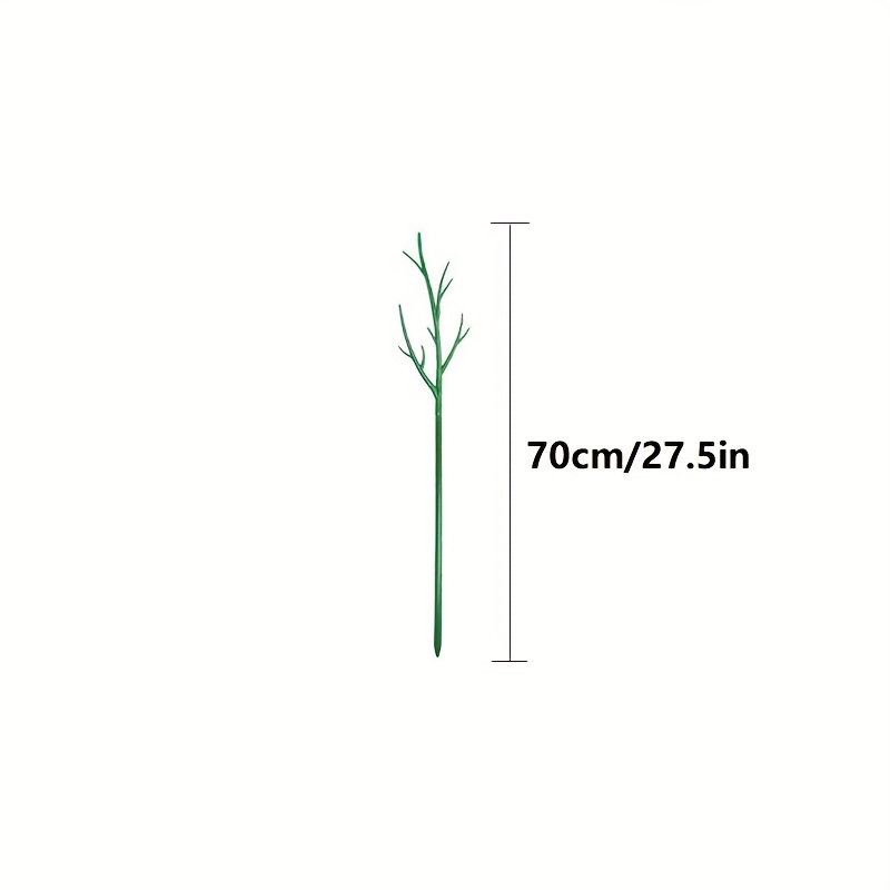 Indoor Potted Plants Use Plant Poles, 27.5/39.4-inch Plant Support Poles, Used For Tree Flower Stakes And Hammer Garden Pole Plant Support