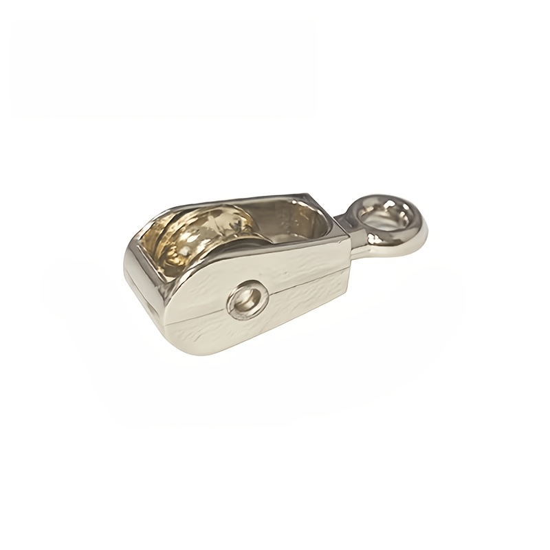 TEMU 1pc. 36mm Metal Fixed Pulley, Heavy Duty Lifting Wheel For Hoisting