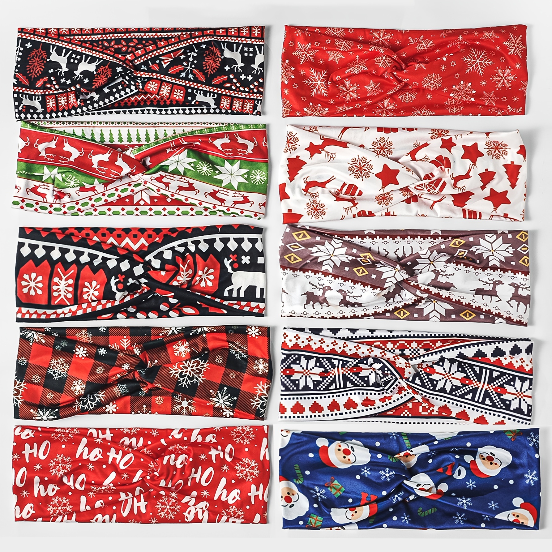 

10pcs Christmas & Headbands Set - , , For Women | All