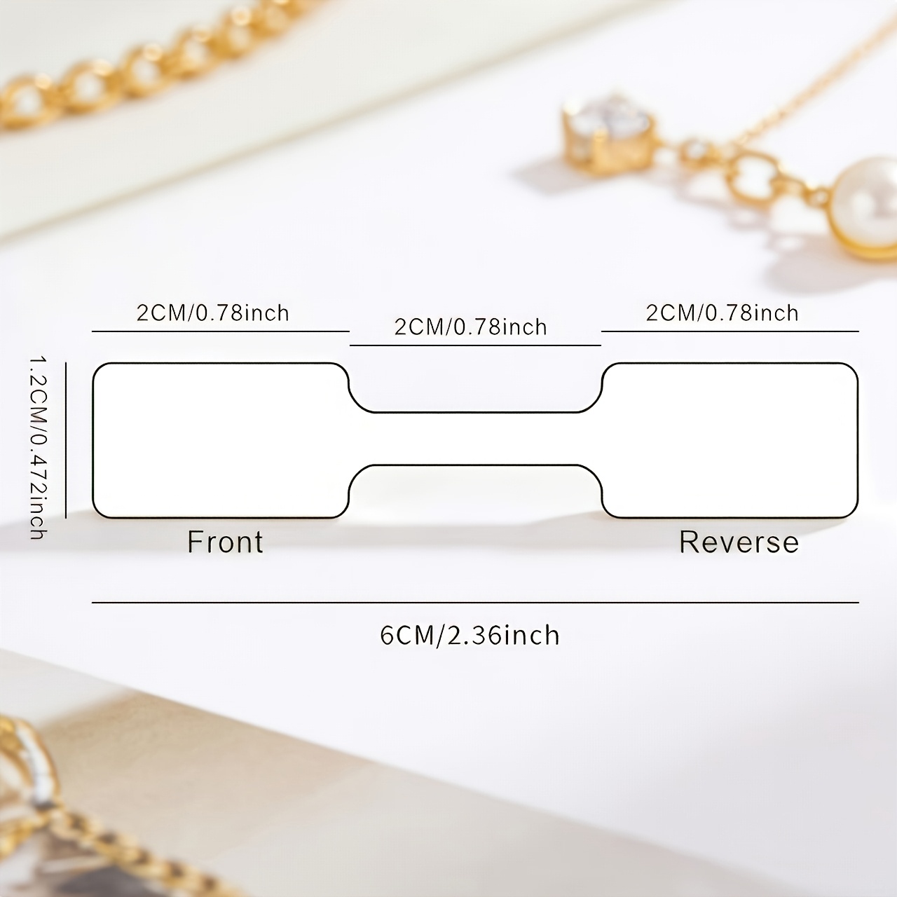 TEMU personalizzata per gioielli, logo personalizzato, adesivo con testo, anello autoadesivo, orecchino, bracciale, espositiva, boutique