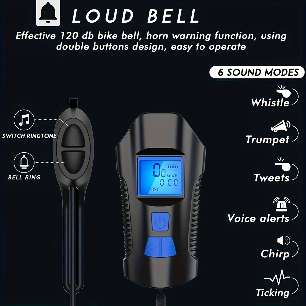 LED Bicycle Lights Rechargeable