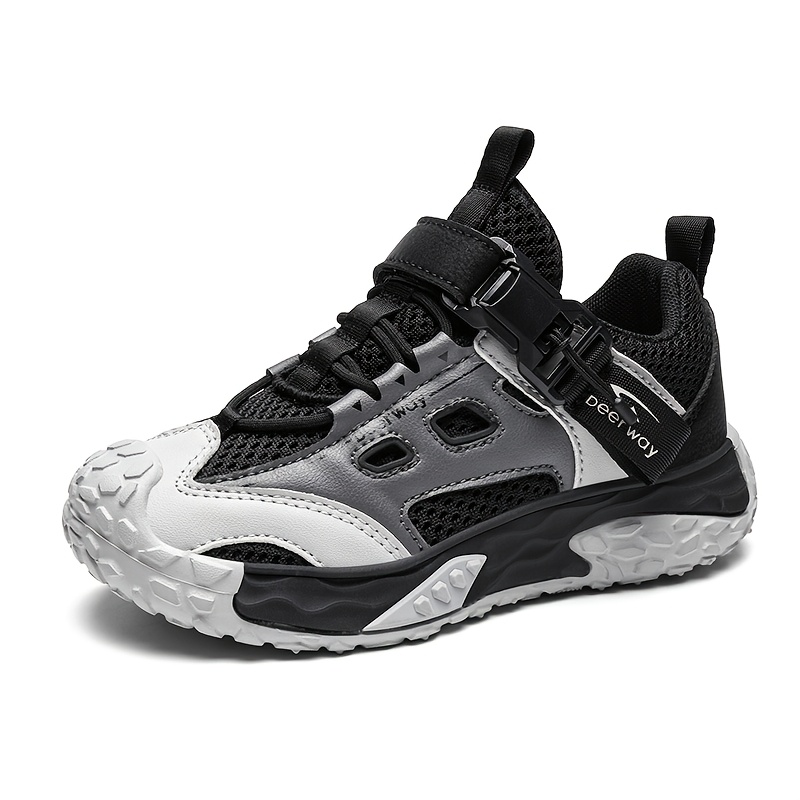 Boys' Lightweight Breathable Mesh Outdoor Sports Running Shoes