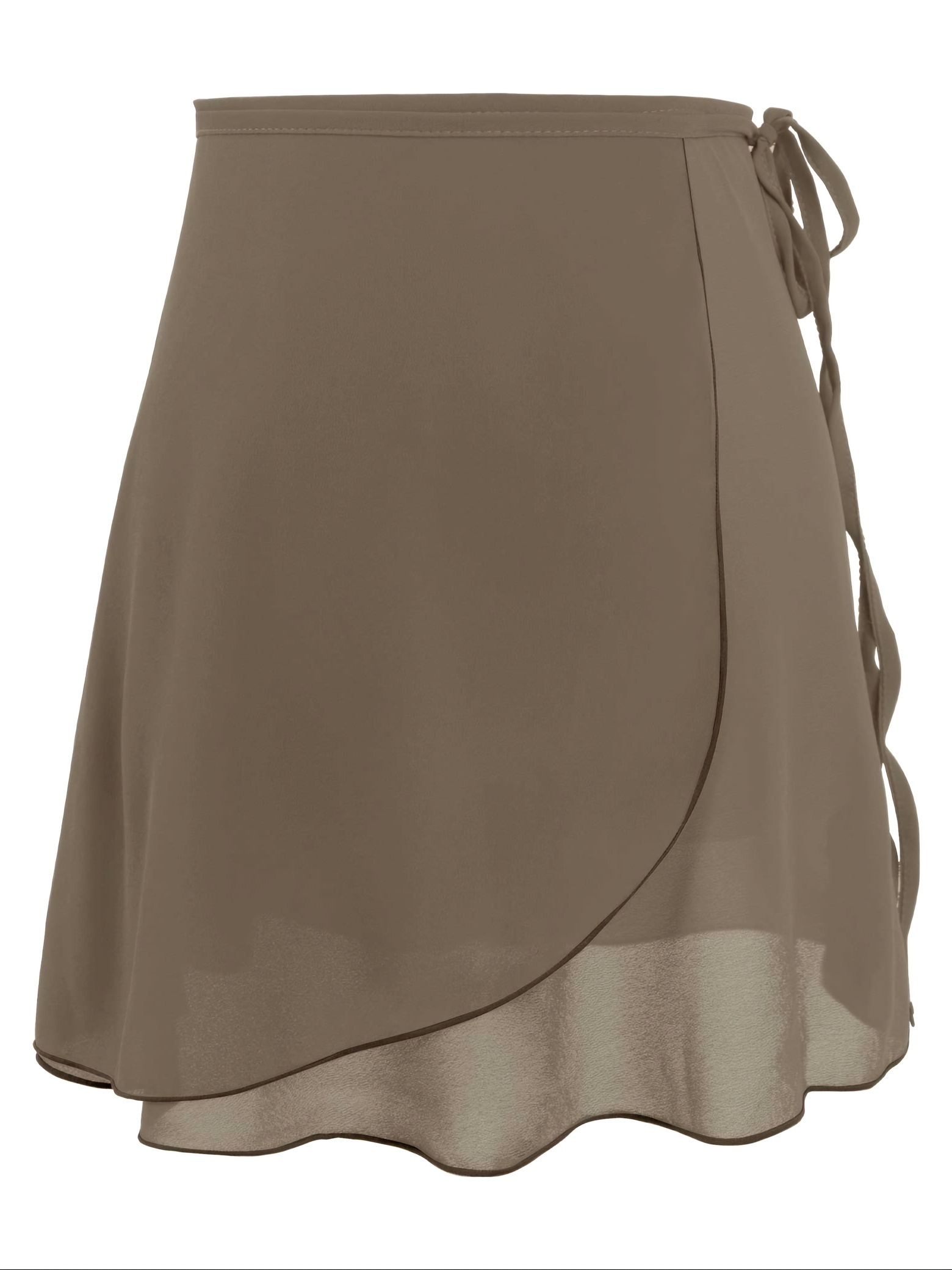 【NOT KNOWING】Lace Up Nylon Ballet Cargo Skirt Sixth June nylon cargo mini skirt with elastic waist in