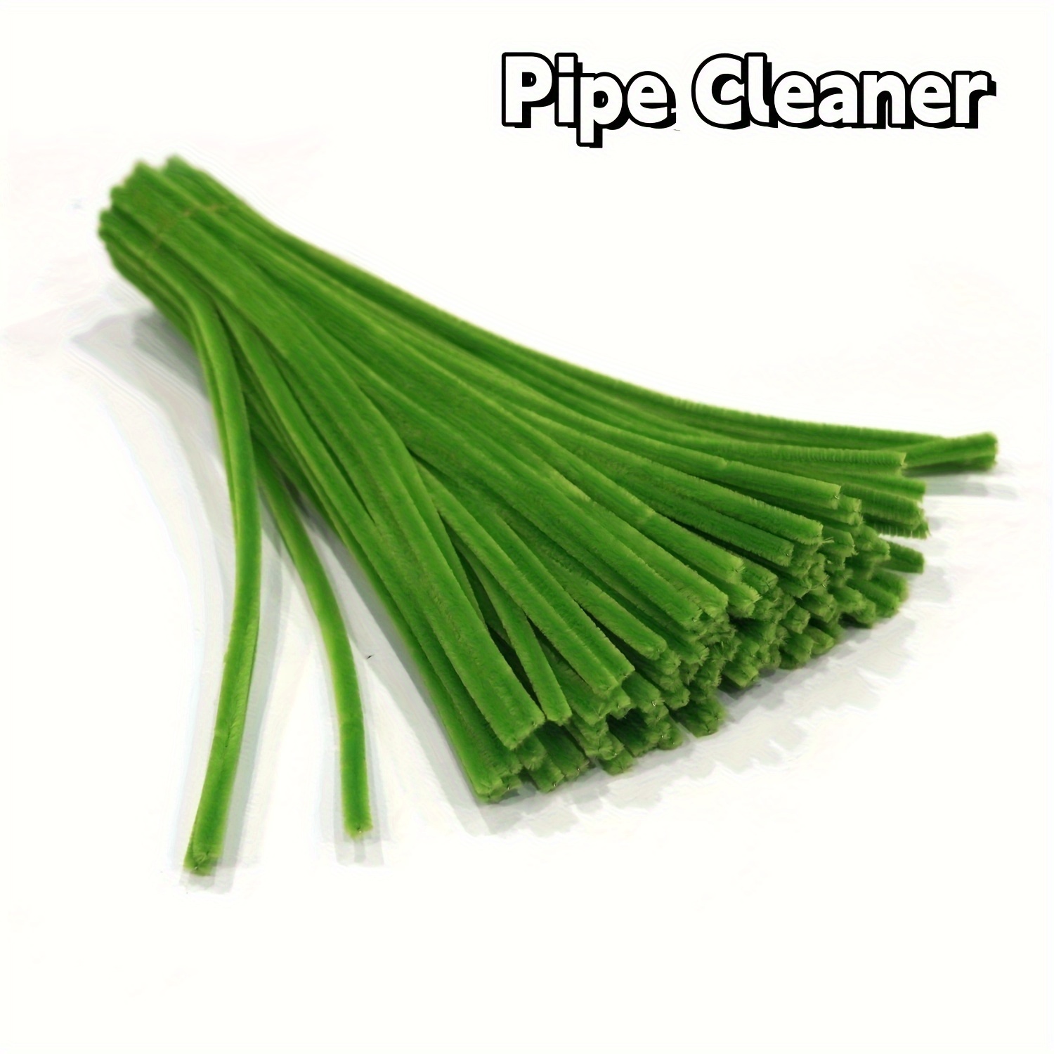 

/300/500pcs Cleaners, Flexible Chenille Stems For Diy Crafts And Hair Twisting - Supplies