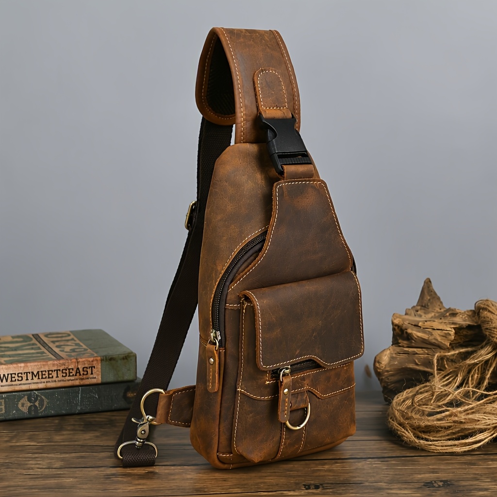 Multi-compartment Trendy Chest Bag By8241