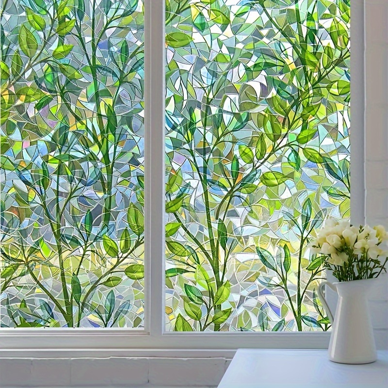 

3d Film Translucent Window Sticker Door Color Painting Glass Film