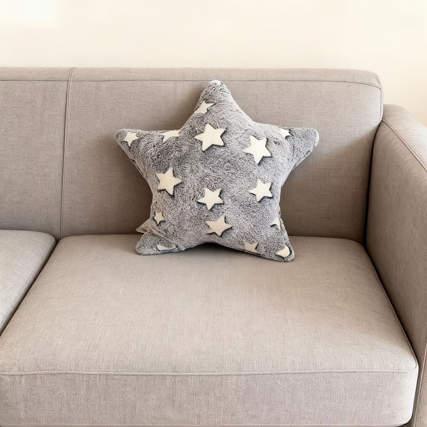 Glow In The Dark Pillow, And Comfortable Throw Pillow, Shape - Night Sky Object, 44cm X 44cm