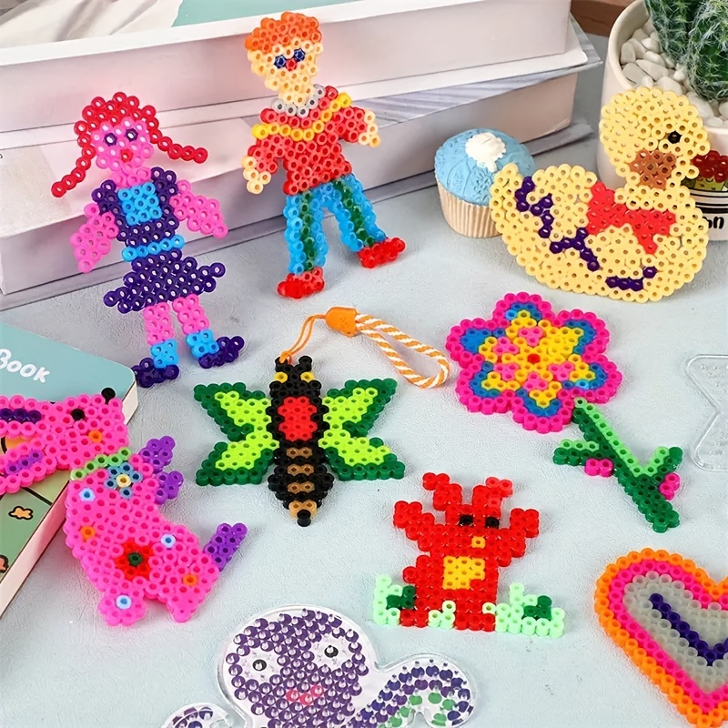 Heat Press Iron Perler Beads With Wax Paper DIY Fuse Beads Kit