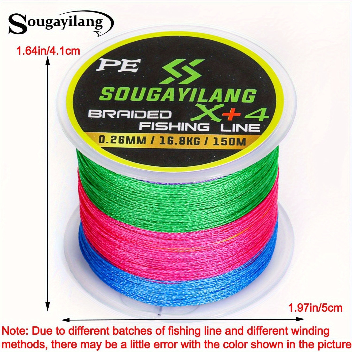 braided fishing line 150m 164yds heavy duty pe - Temu