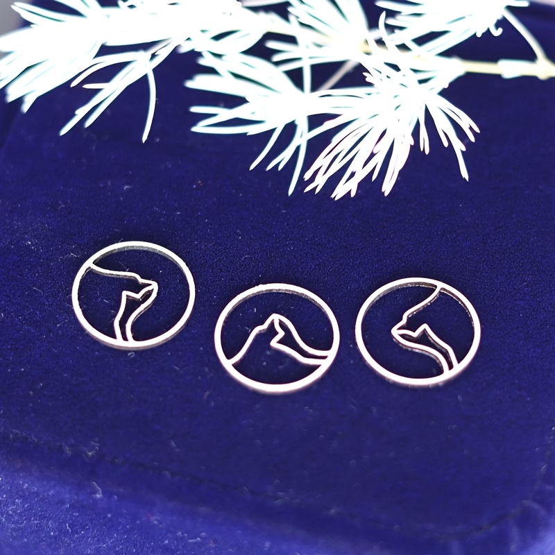 3pcs Minimalist Line Charms | Stainless Steel Pendant For Vintage Bracelets, Earrings, Necklace Jewelry Making