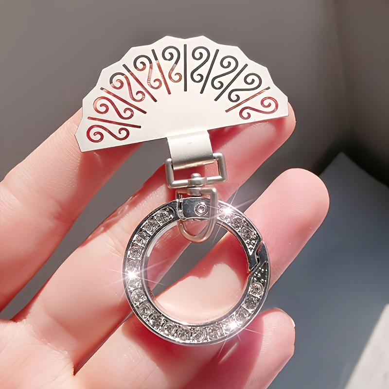 E-shop Neuer fächerförmiger 360° drehbarer Clip, langlebiger, bruchsicherer Handy-Umhängeband-Anschluss mit dünnplatten-Design – keine Kollision mit