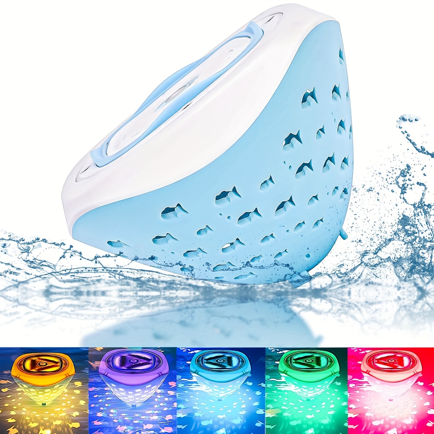 Add A Splash Of Color To Your Pool With This Waterproof Led - Temu United  Kingdom