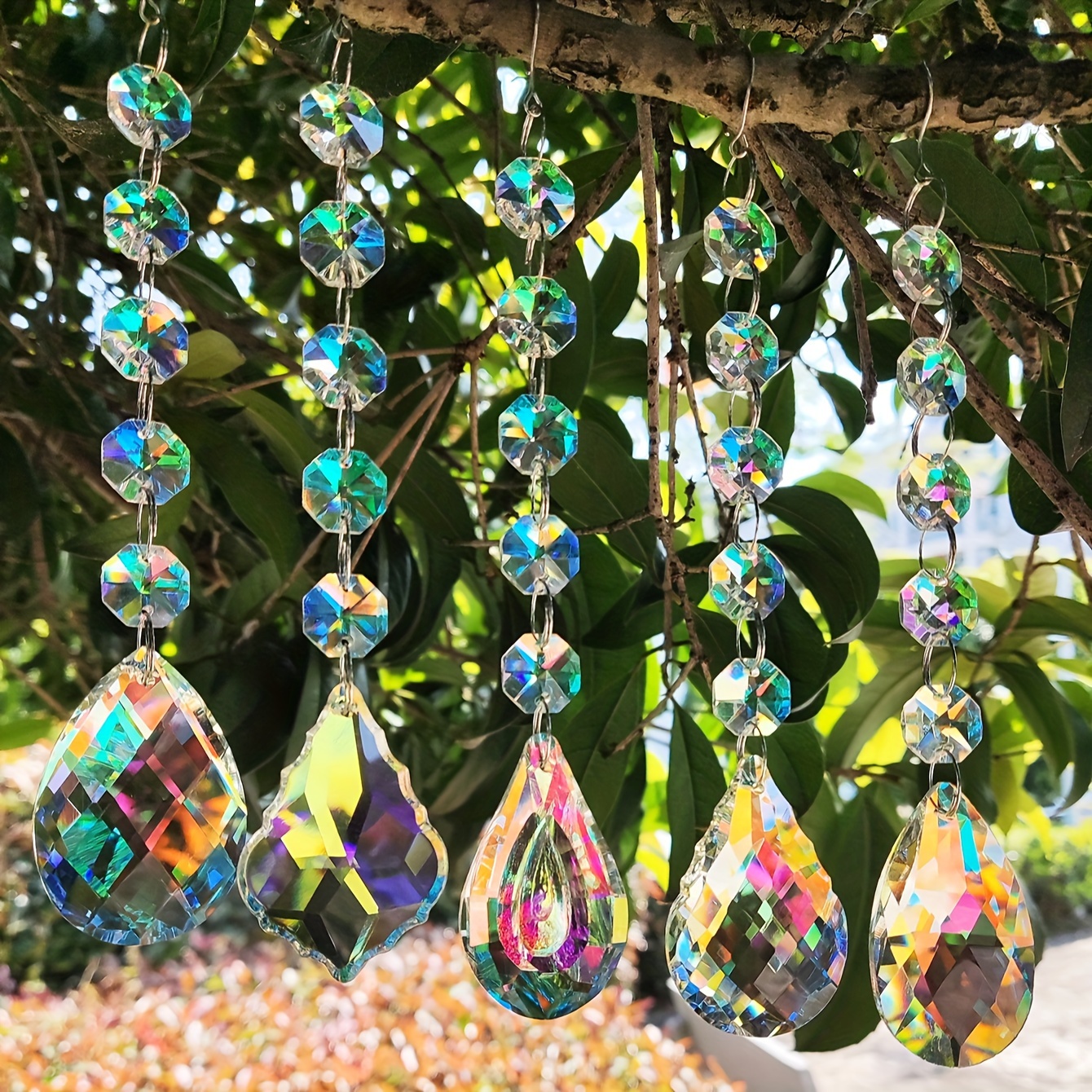 Bead chain for christmas tree