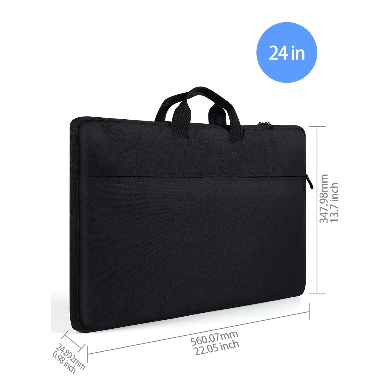 Uperfect 24 Inch Laptop Sleeve, Gaming Laptop Carrying Case, Laptop Protective Cover, Laptop Accessories, Modern Laptop Accessories, Durable Laptop Protective Sleeve, Portable Monitor Bag