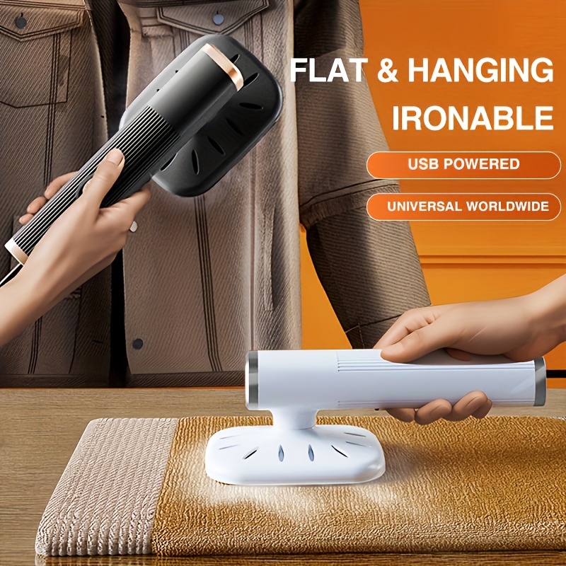 portable handheld iron usb powered mini   with 3d sensing auto temperature control ideal for business travel and quick wrinkle removal   safe operation compact travel     colors   home office and outdoor     spray bottle travel iron for clothe travel iron steamer   clothes iron mini small iron for sewing steam iron portable steam iron clothes steamer clothes steam iron automatic ironing Product details 1