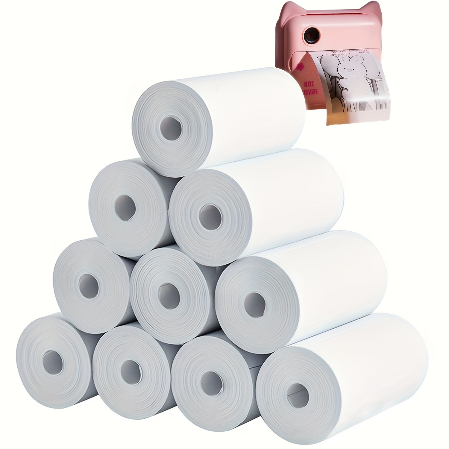 

16 Rolls Of Camera Printing Paper Instant Printing Paper (length: 6 Metres & Width: 57 Mm)