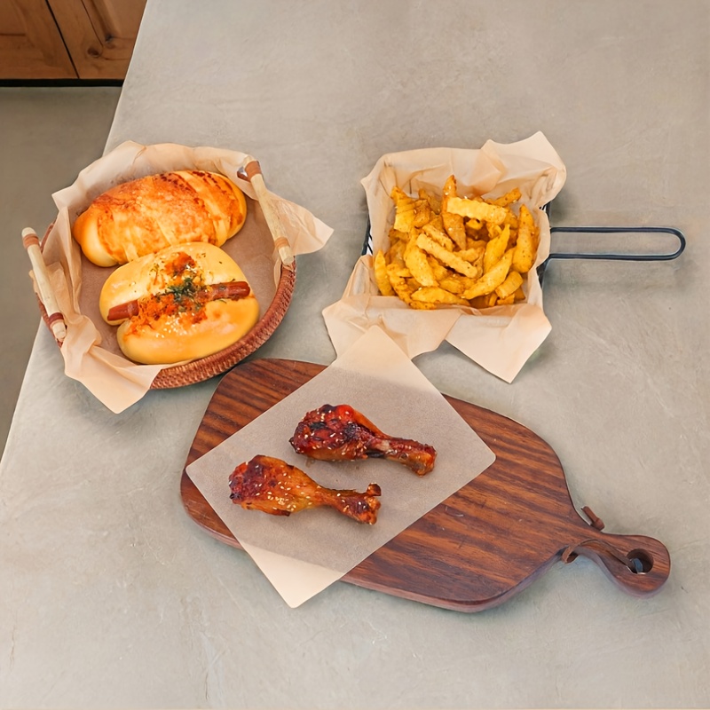 multi-sized heavy-duty baking oil-resistant & anti-stick paper - heat-resistant up to 450°c/932°f, beige kitchen & dining mat for oven, grill, frying - induction-safe, parchment paper for baking, roasting, grilling - ideal for holiday meals & everyday cooking -   food-safe & durable,   plates, bowls, and pizzas - beige color for easy   - multi-sized rolls for versatile use, oven liner, nonstick surface, home cooks Product details 1