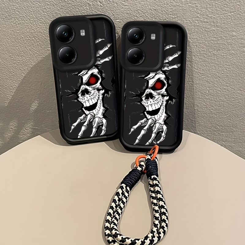 phone case black personality cartoon phone cases xiaomi poco - Temu