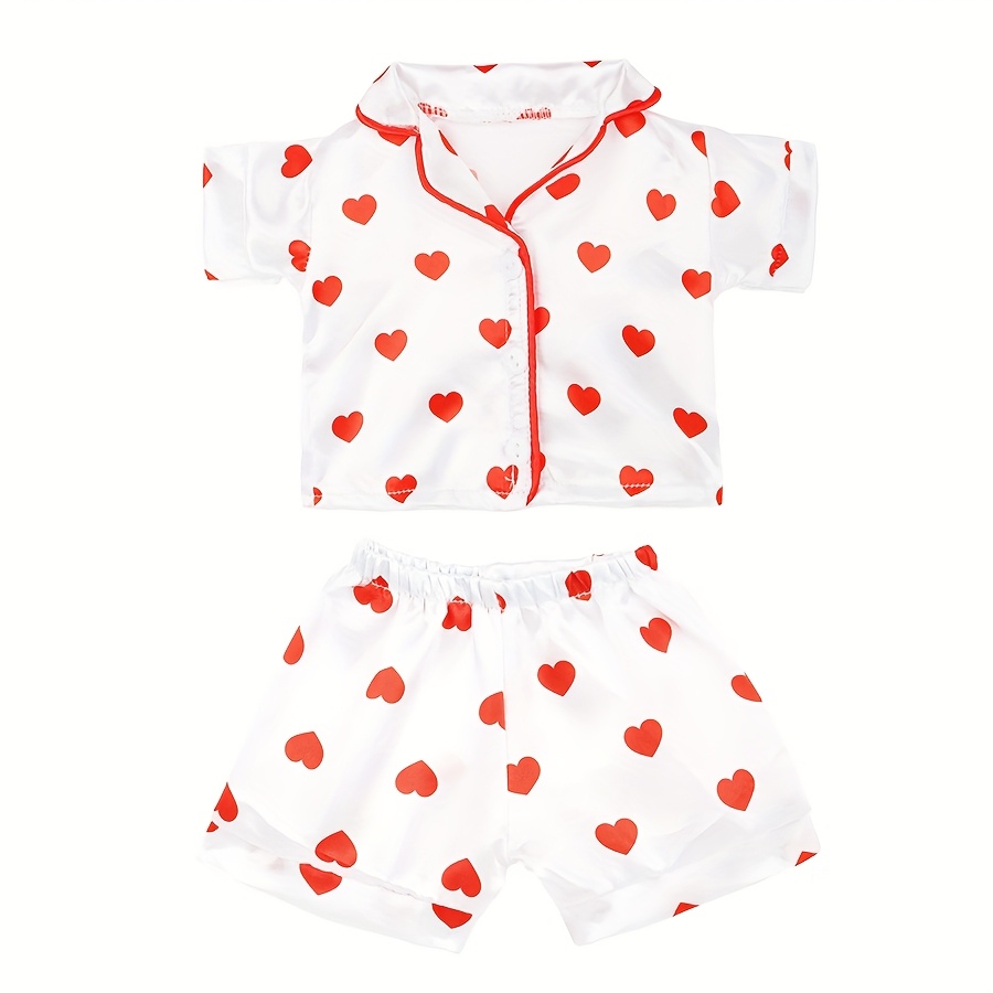 Image of Love Pajama Doll Clothes Are Suitable For 43cm/17inch Dolls, Not Including Dolls. The Best Children's Holiday Gift