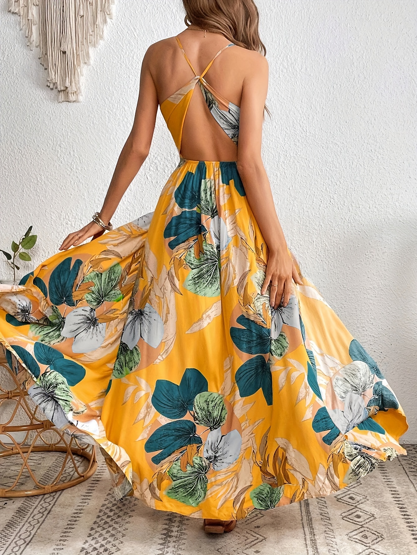 green emerald velvet dress Baltic Born Womens Encinitas Maxi Dress | Tropical Green + Black