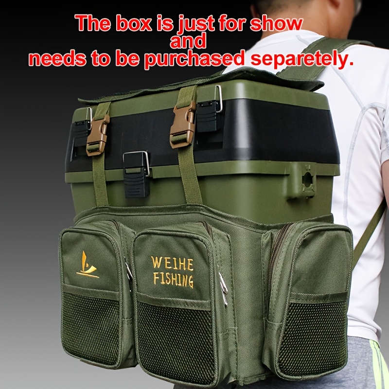  . wei he grüne angelrucksack tasche köder nylon köderbeutel angel freizeit tasche