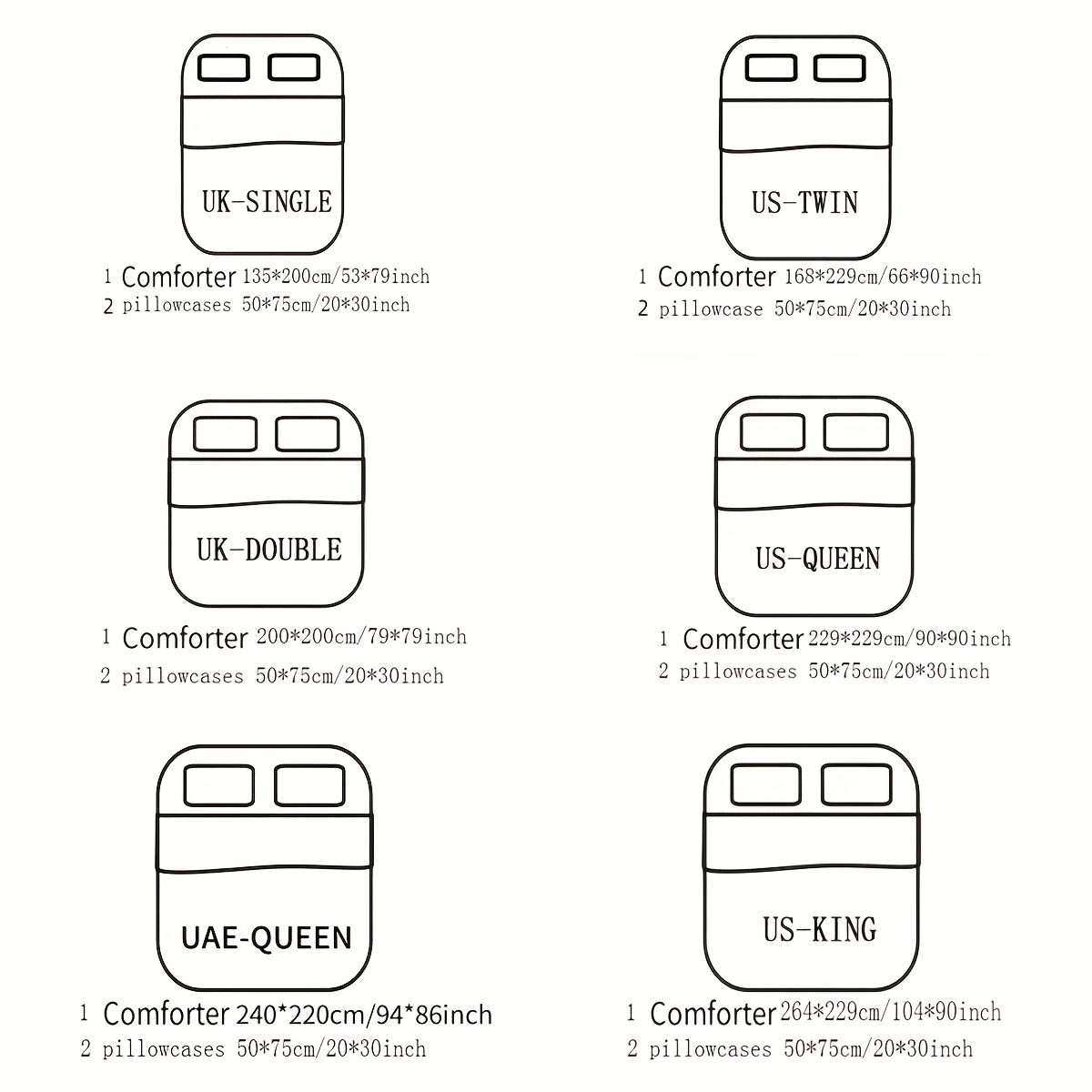 3pcs Quilt 260G High Weight Quilt Set Super Soft Bedding Set + 2 Pillowcases for Winter Warmth