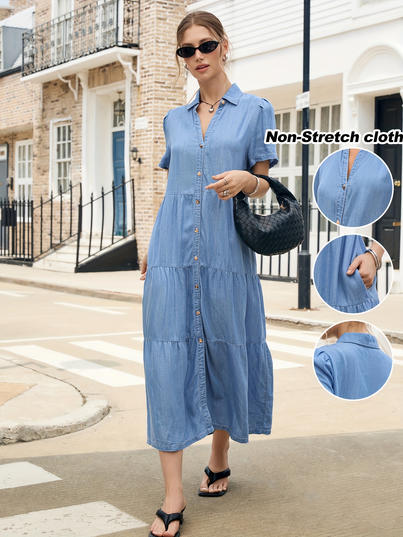 AW25 Summer Dress, Long Maxi Dress, Casual Summer Skirt, Elegant Party  Dress in Lace Fabric * and Breathable for Beach Vacation Casual Attire