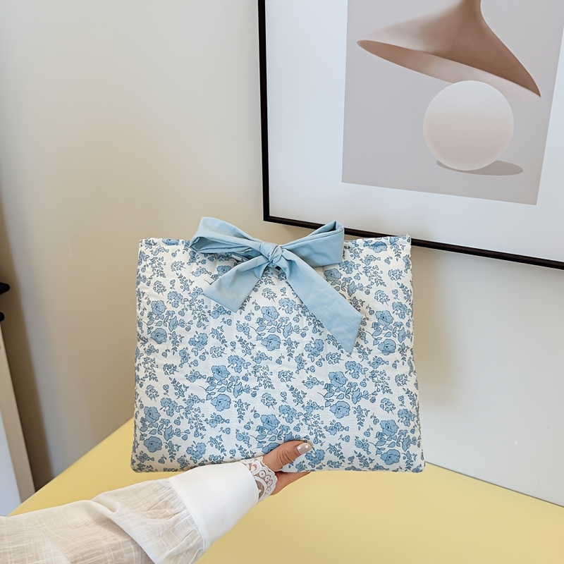 E-shop 1 Stück Patchwork Kleine Blumen Kosmetiktasche Mehrzweck Große Kapazität Aufbewahrungstasche
