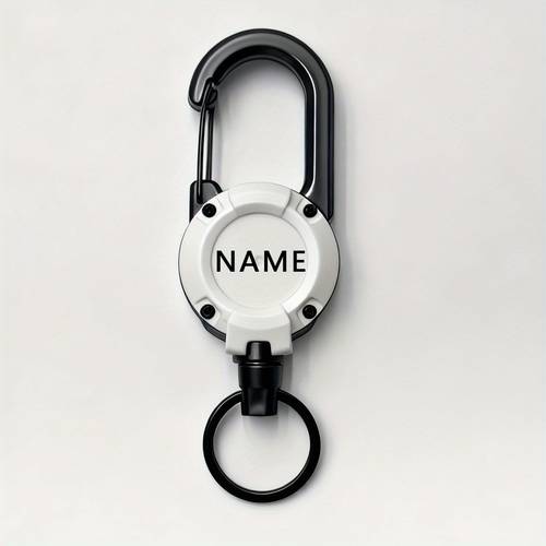 stainless steel anti lost keychain custom key ring extendable outdoor camping travel rope lanyard gift