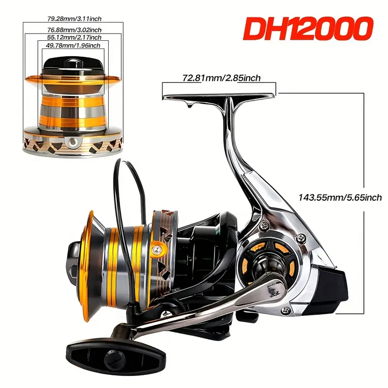 9000 10000 12000 metal spinning fishing reel 4 0 1 gear - Temu Ukraine 9000 10000 12000 metal spinning fishing reel 4 0 1 gear - Temu Ukraine