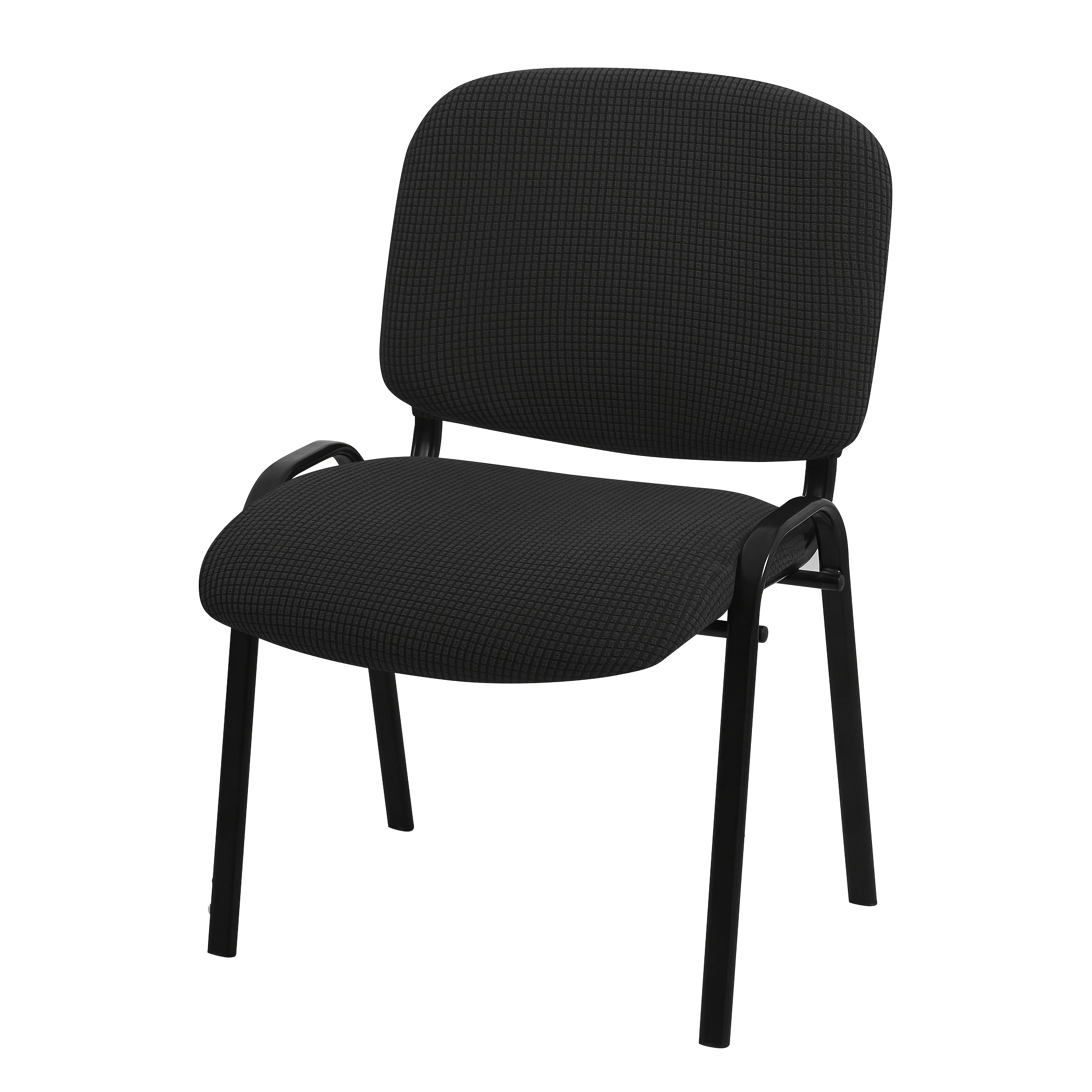 TEMU Set fodere per sedie in fibra di mais elasticizzata waffle jacquard con posteriore per uso e alberghiero