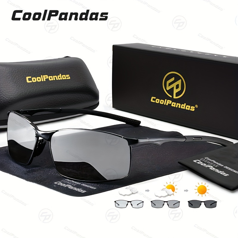 Image of Coolpandas Brand New Photochromic Sunglasses Men Women Chameleon Sunglasses Driving Outdoor Goggles Eyeglasses