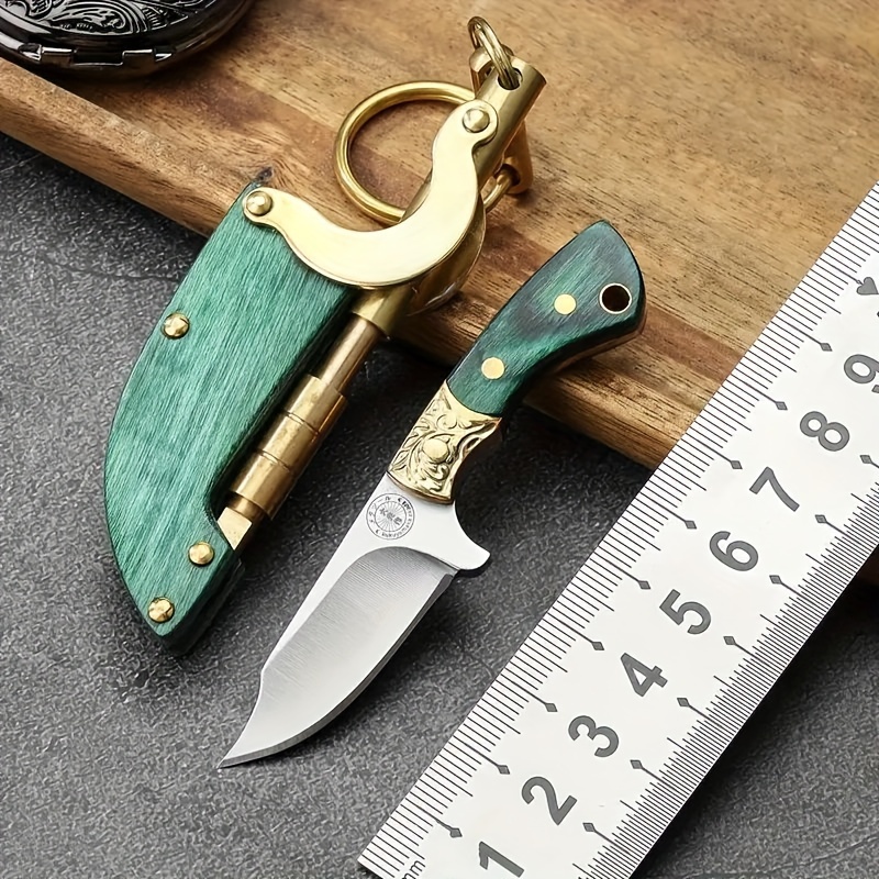 1pc mini pocket knife portable delivery knife portable fruit knife creative storage knife sheath details 1