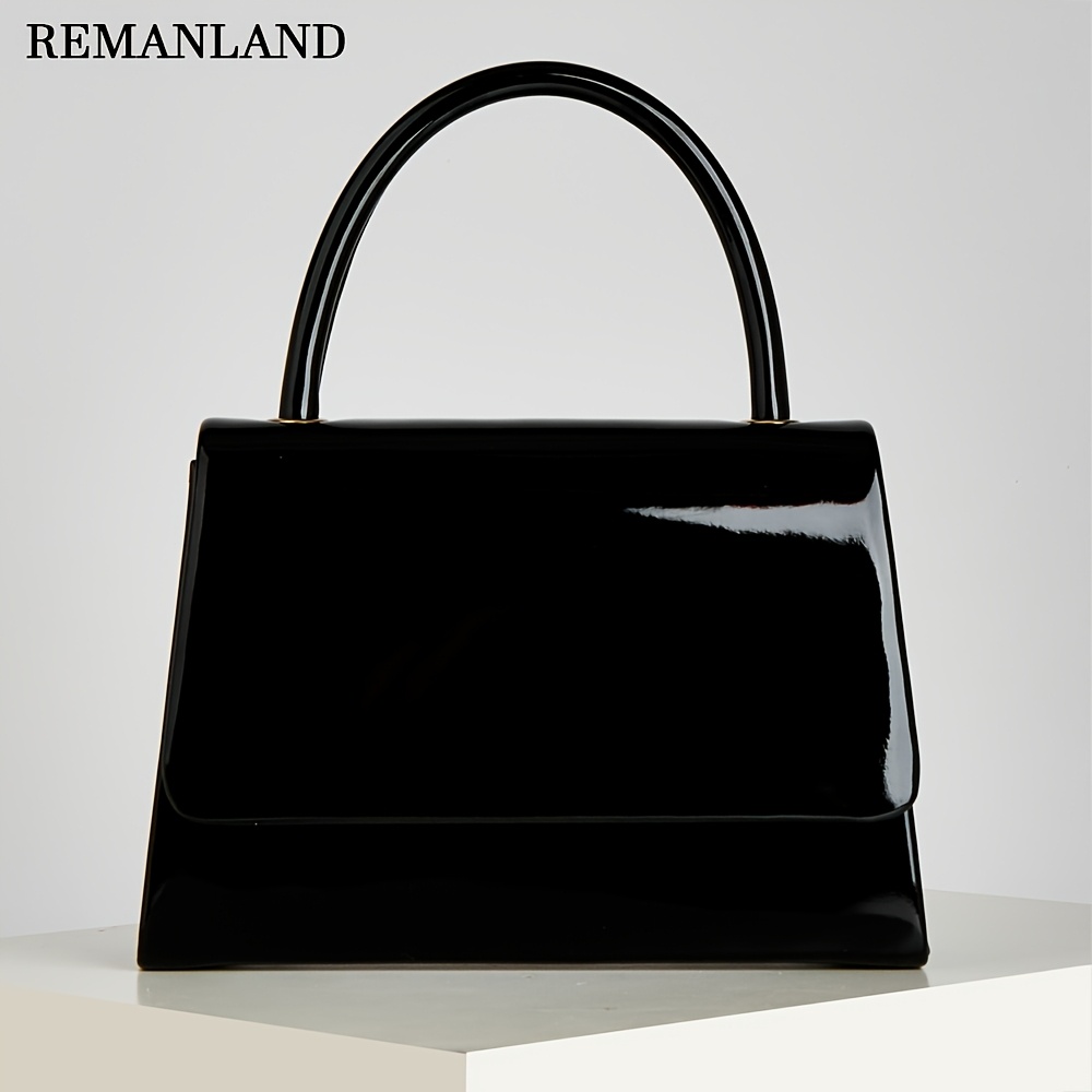 TEMU Exquisite And -red Handbag, Elegant And Stylish Pu Single-shoulder Bag, Crossbody Bag, Ladies' Evening Clutch, Ladies' Evening Handbag, Suitable
