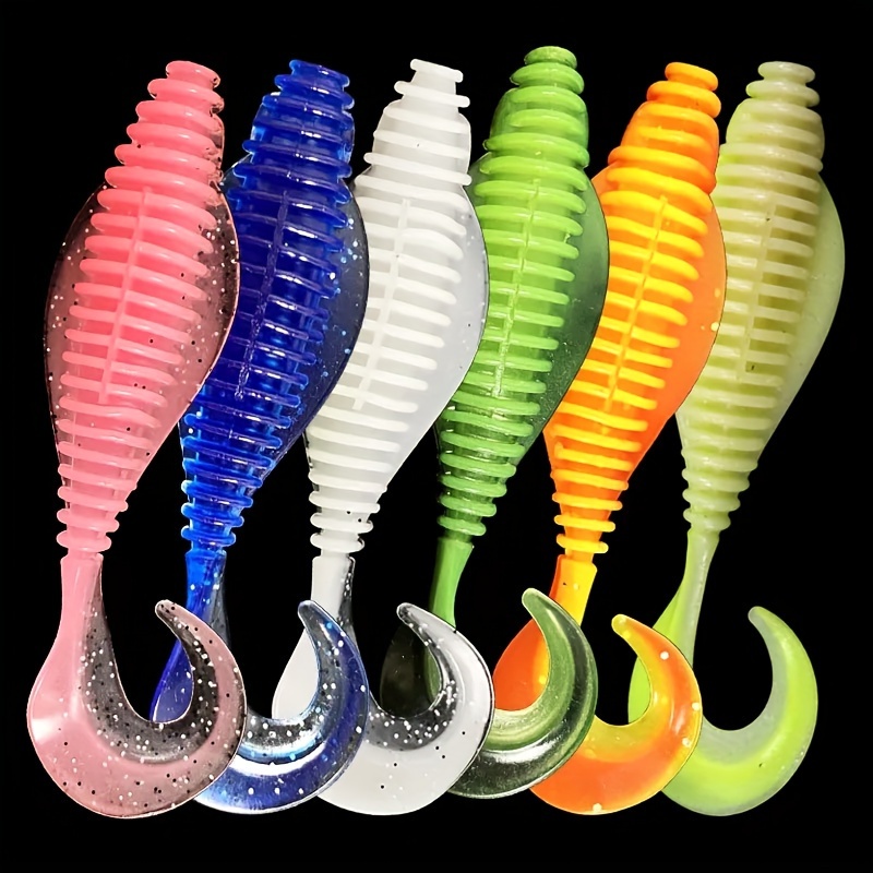 Fluorescent Maggot Soft Lure Set Irresistible Smelly Bread - Temu